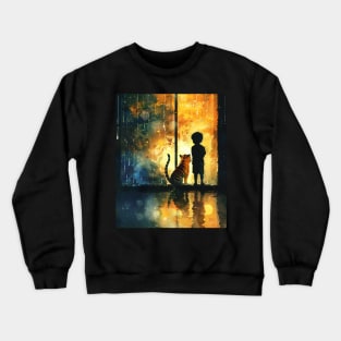 Calvin and Hobbes Lessons Crewneck Sweatshirt